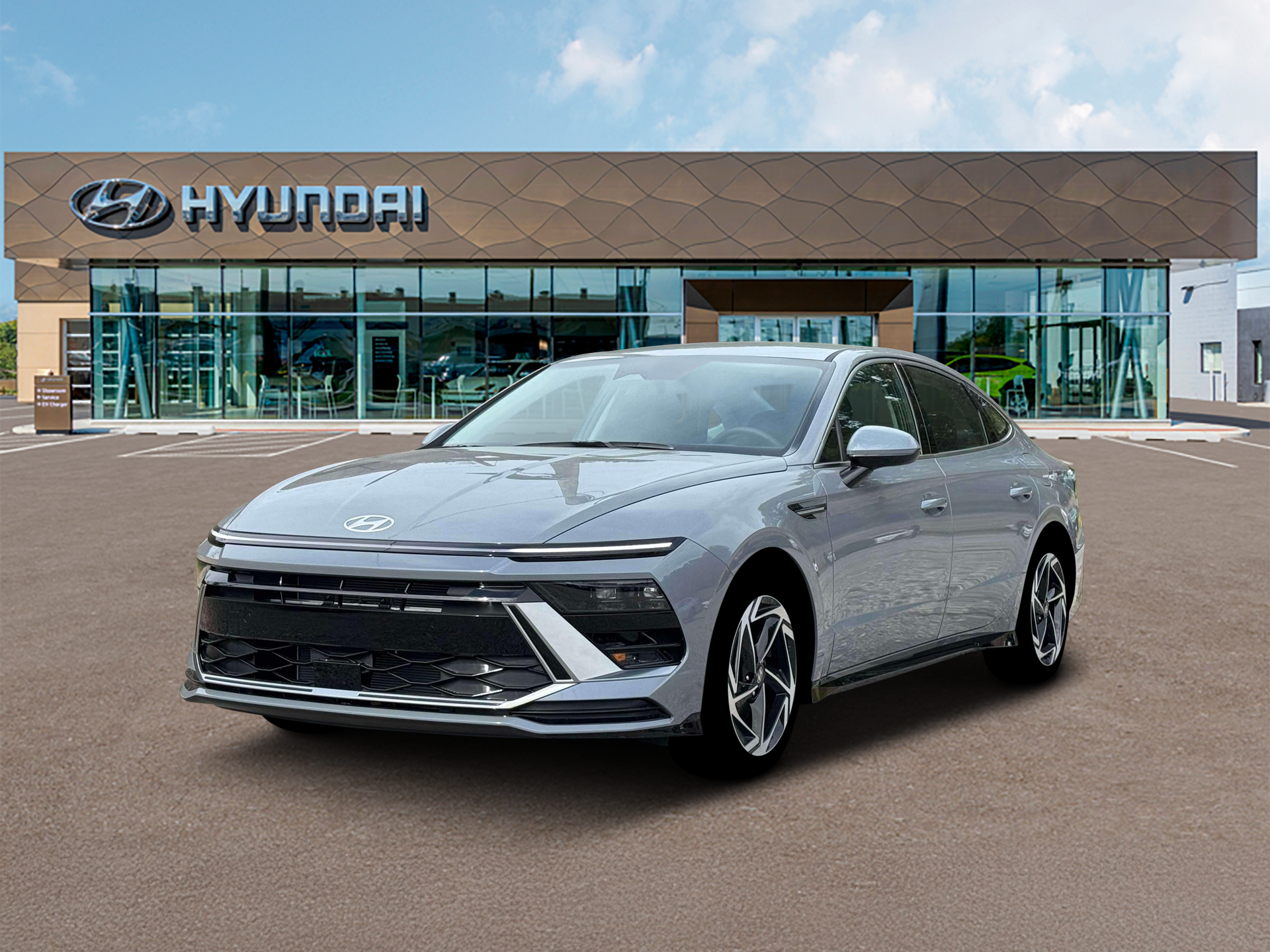 New 2026 Transmission Blue Hyundai SEL Sport image 1
