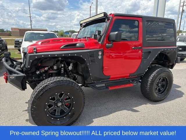 Used 2018 Red Jeep Rubicon Custom Build image 4