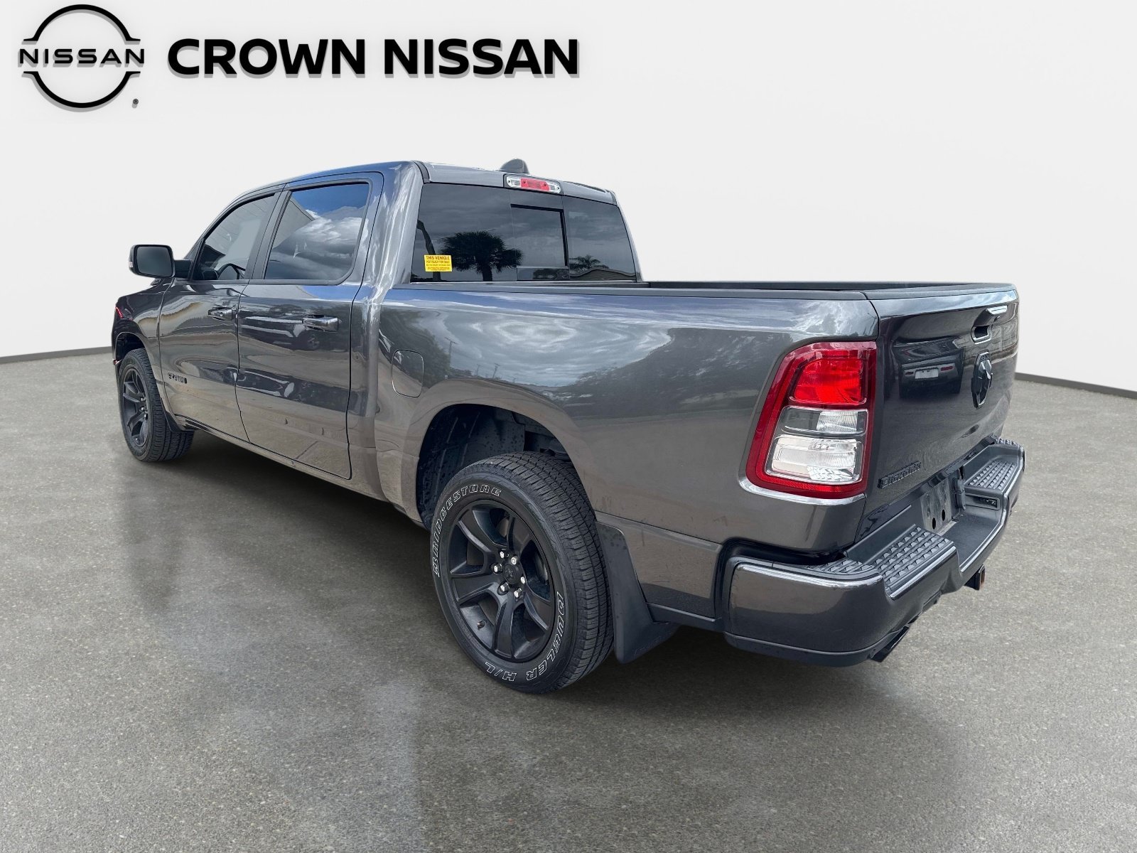 Used 2021 Granite Crystal Metallic Clearcoat Ram Big Horn image 4