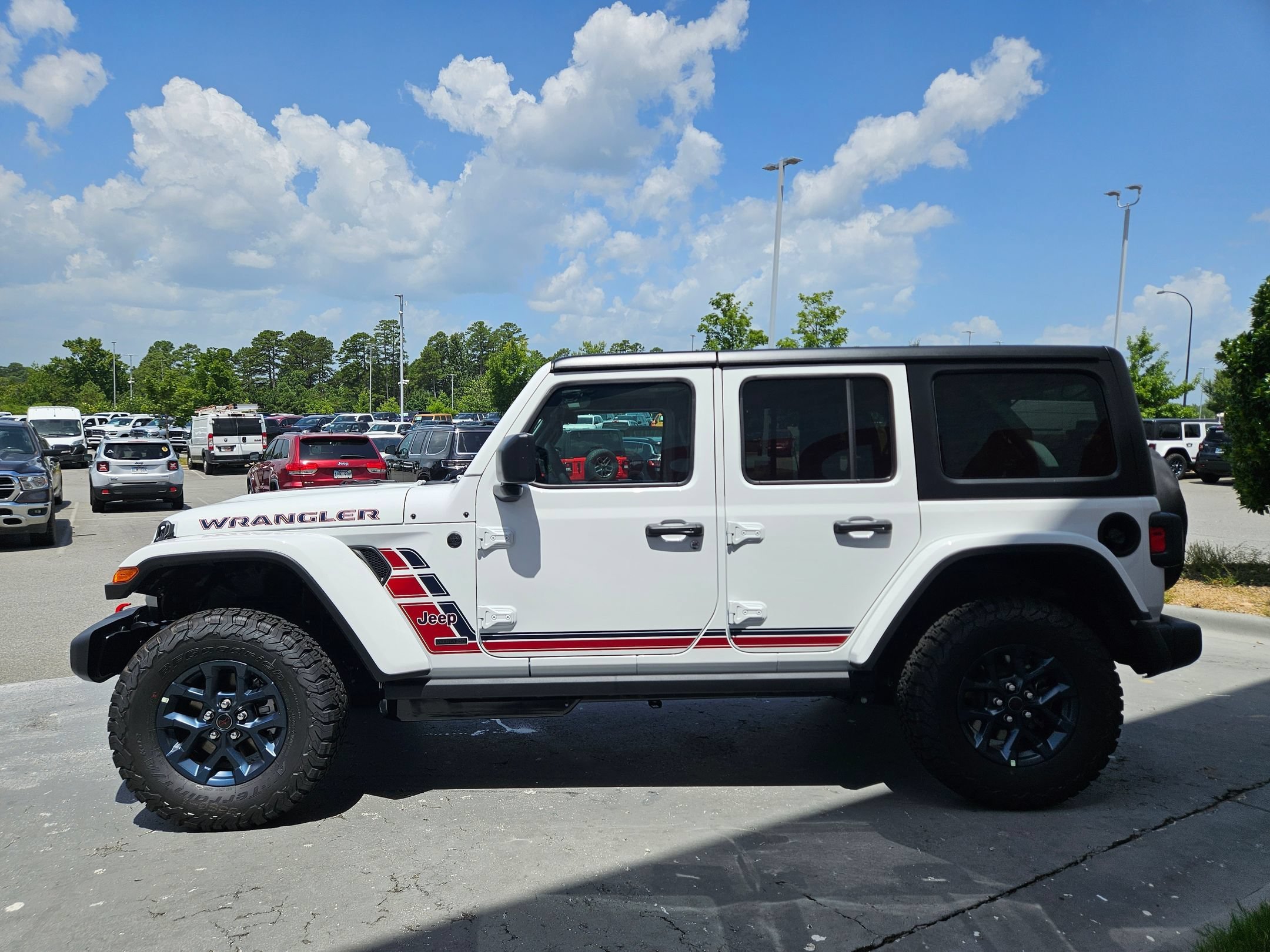New 2026 Bright White Clearcoat Jeep America 250 image 4