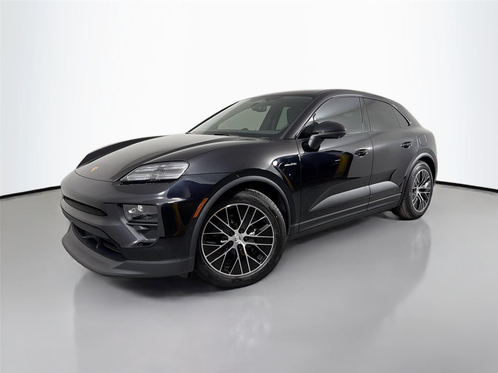 Certified Used 2026 Jet Black Metallic Porsche 4 Electric image 1