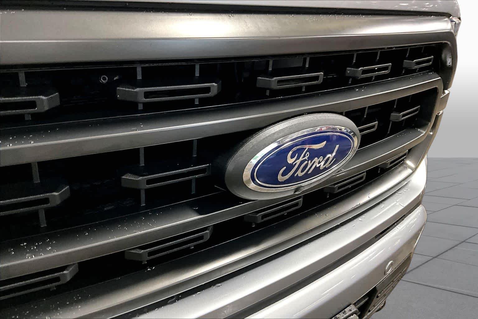 Used 2021 Iconic Silver Metallic Ford XLT image 28