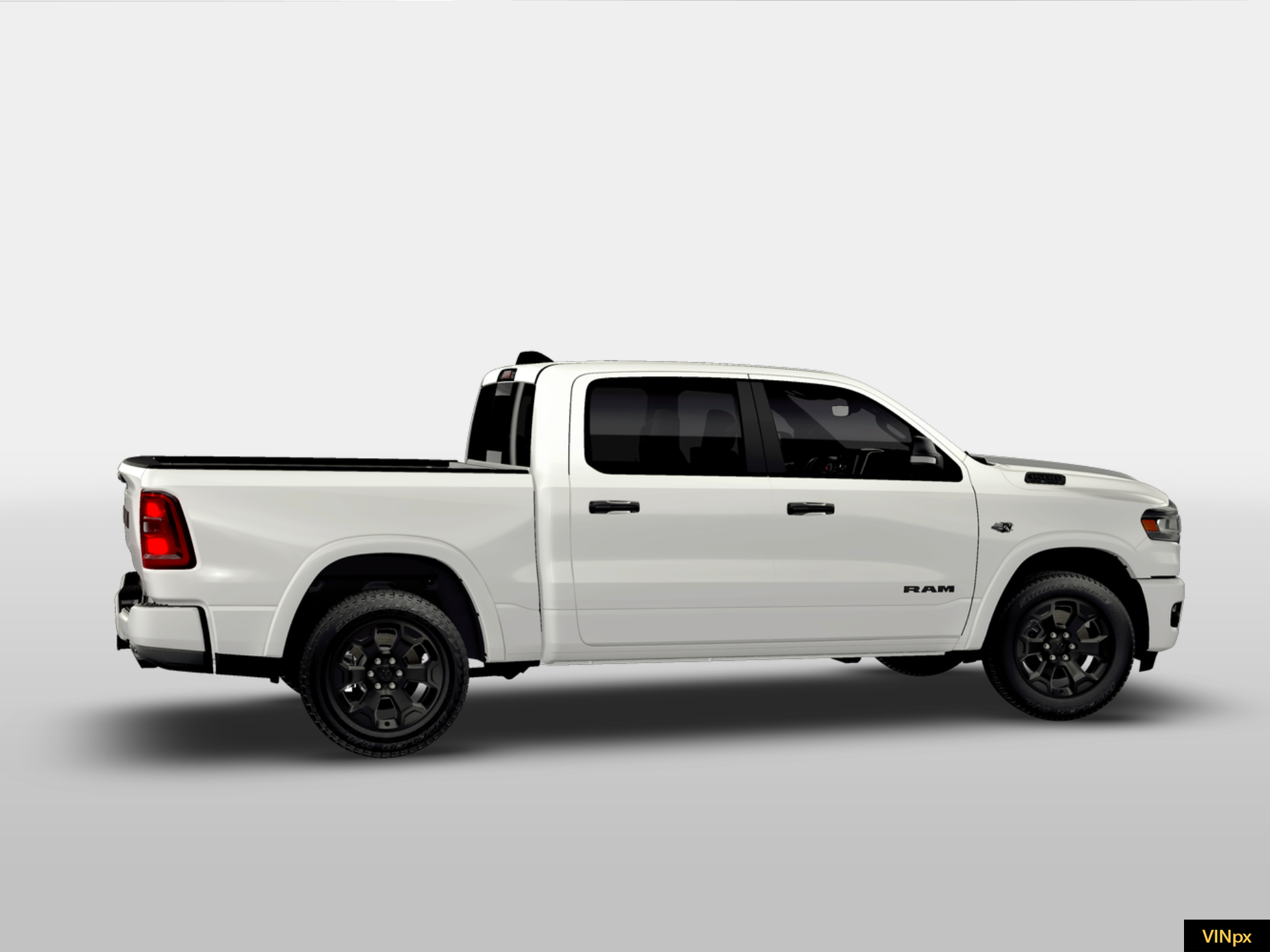 New 2026 Bright White Clear-Coat Exterior Paint RAM BIG HORN image 14