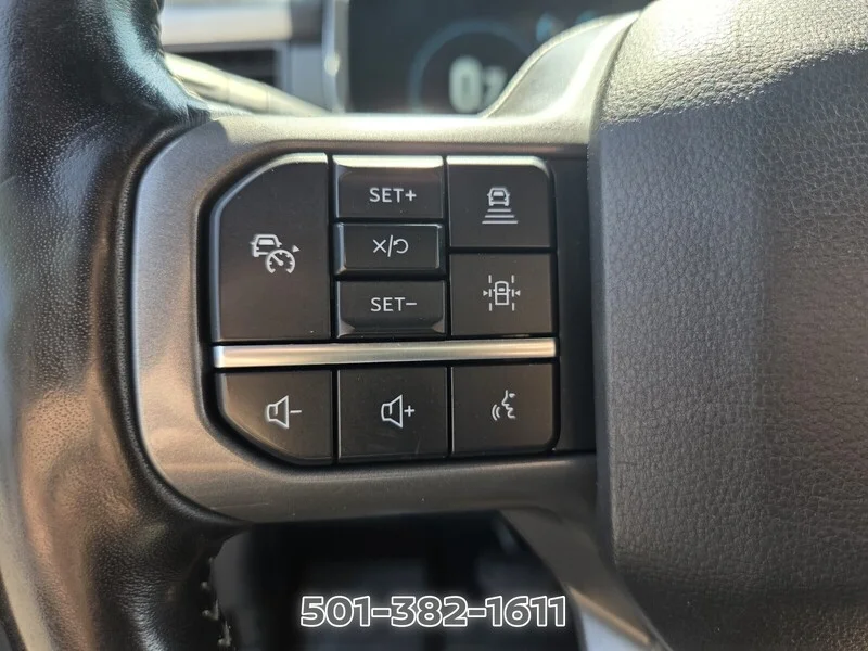 Used 2021 Black Metallic FORD LARIAT 4WD SUPERCREW 5.5