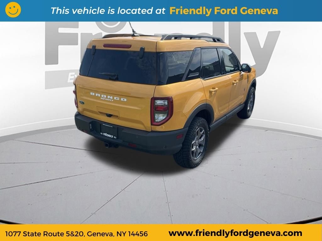 Used 2023 Orange Ford Badlands image 5