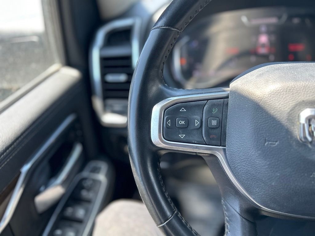 Used 2024 Bright White Clearcoat Ram Laramie image 6