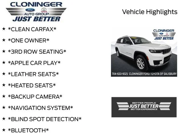 Used 2023 White Jeep Limited image 3