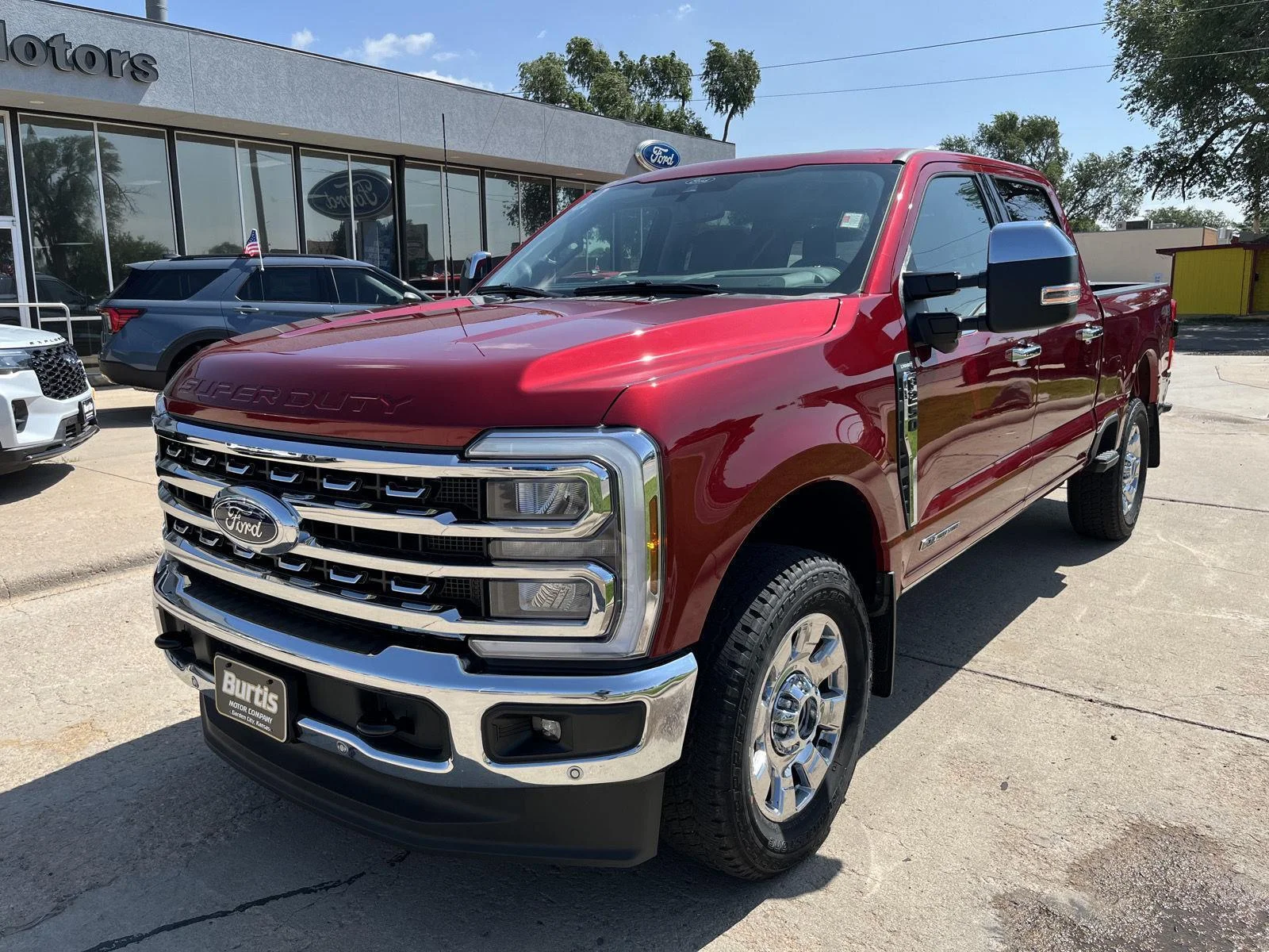 New 2026 Ruby Red Metallic Tinted Clearcoat Ford F-250® Lariat® image 2
