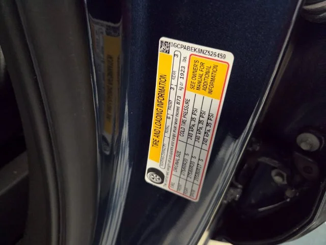 Used 2022 NORTHSKY BLUE METALLIC Chevrolet Custom image 18
