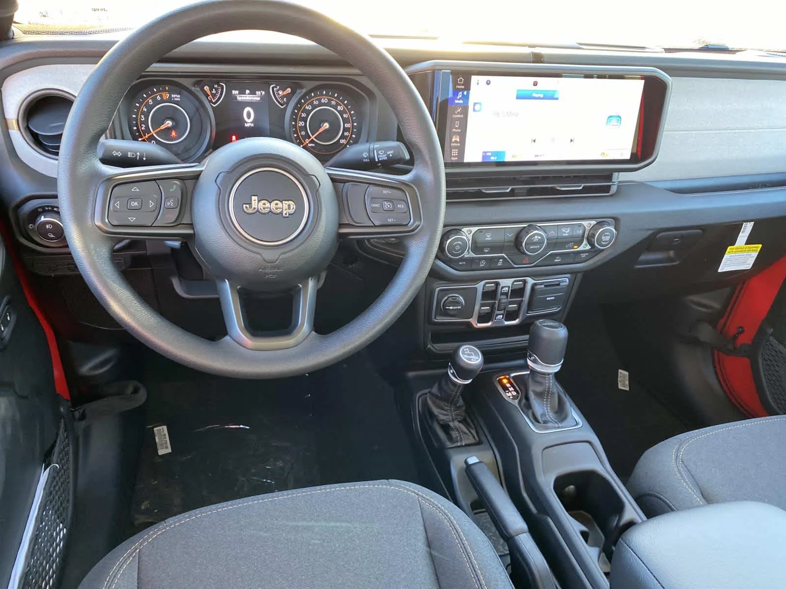 New 2026 Firecracker Red Clear-Coat Exterior Paint Jeep Sport image 7