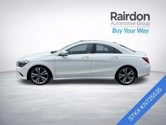 Used 2019 Polar White Mercedes-Benz CLA 250 image 4