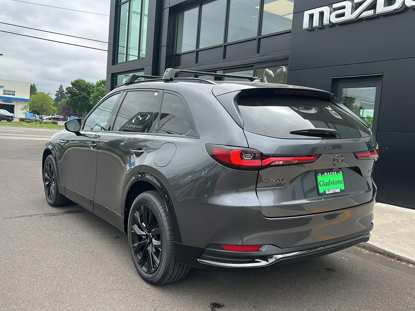 New 2026 46G MACHINE GRAY METALLIC Mazda 3.3 Turbo S Premium Sport AWD image 3