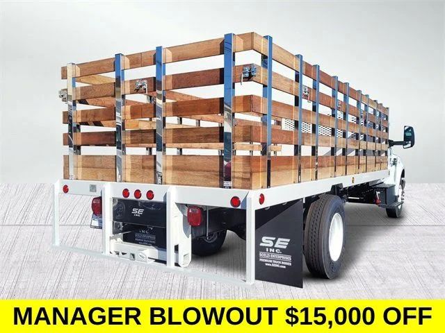 New 2024 Oxford White Ford F-650 SD Gas Straight Frame image 5