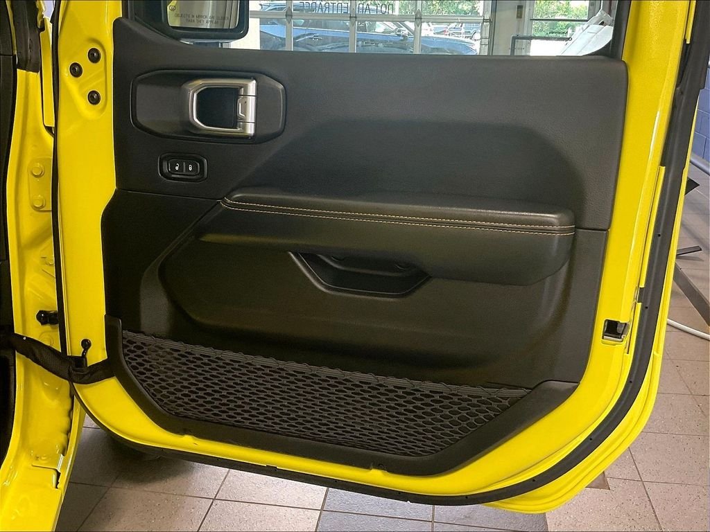 Used 2024 Yellow Jeep Sahara 4xe image 12