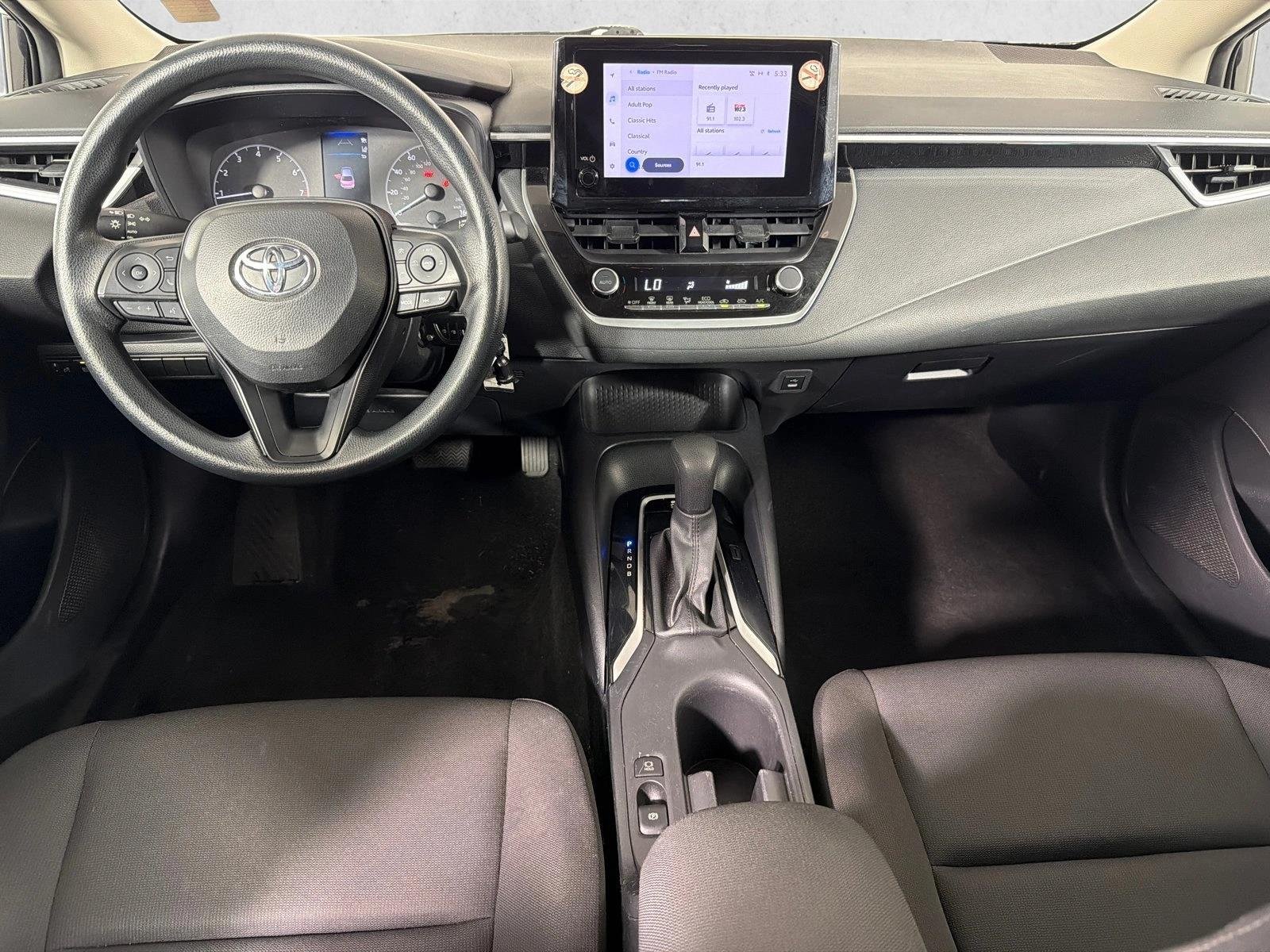 Used 2024 Midnight Black Metallic Toyota LE image 22