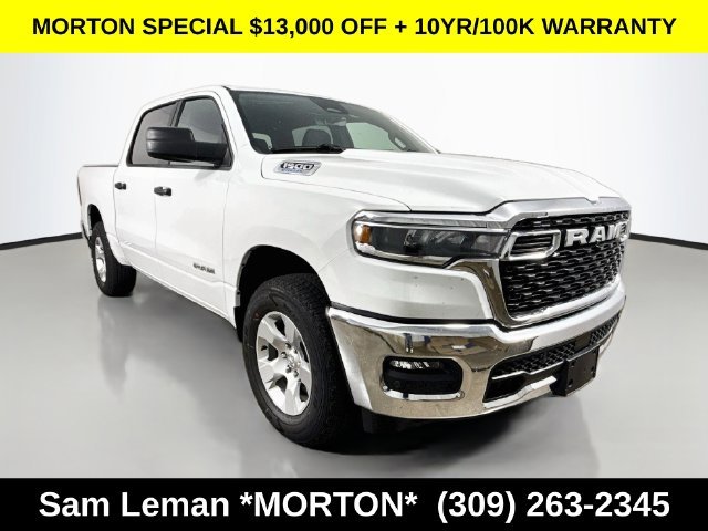 New 2026 Bright White Clear-Coat Exterior Paint Ram Big Horn/Lone Star image 1