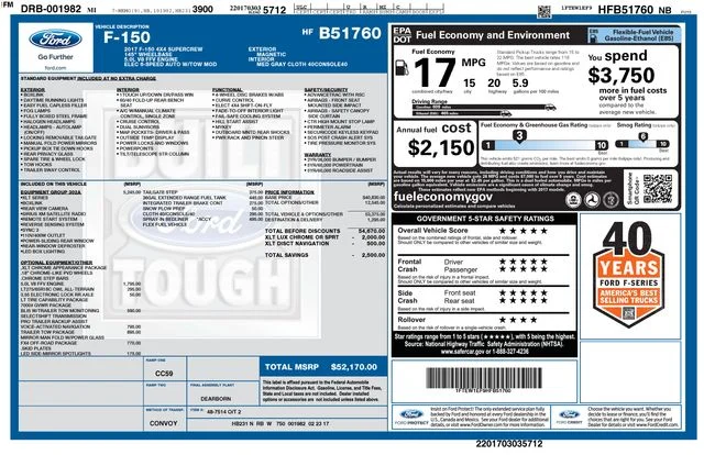 Used 2017 Gray Ford XLT image 9