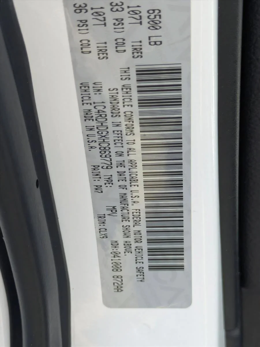 Used 2017 White Knuckle Clearcoat Dodge GT image 26