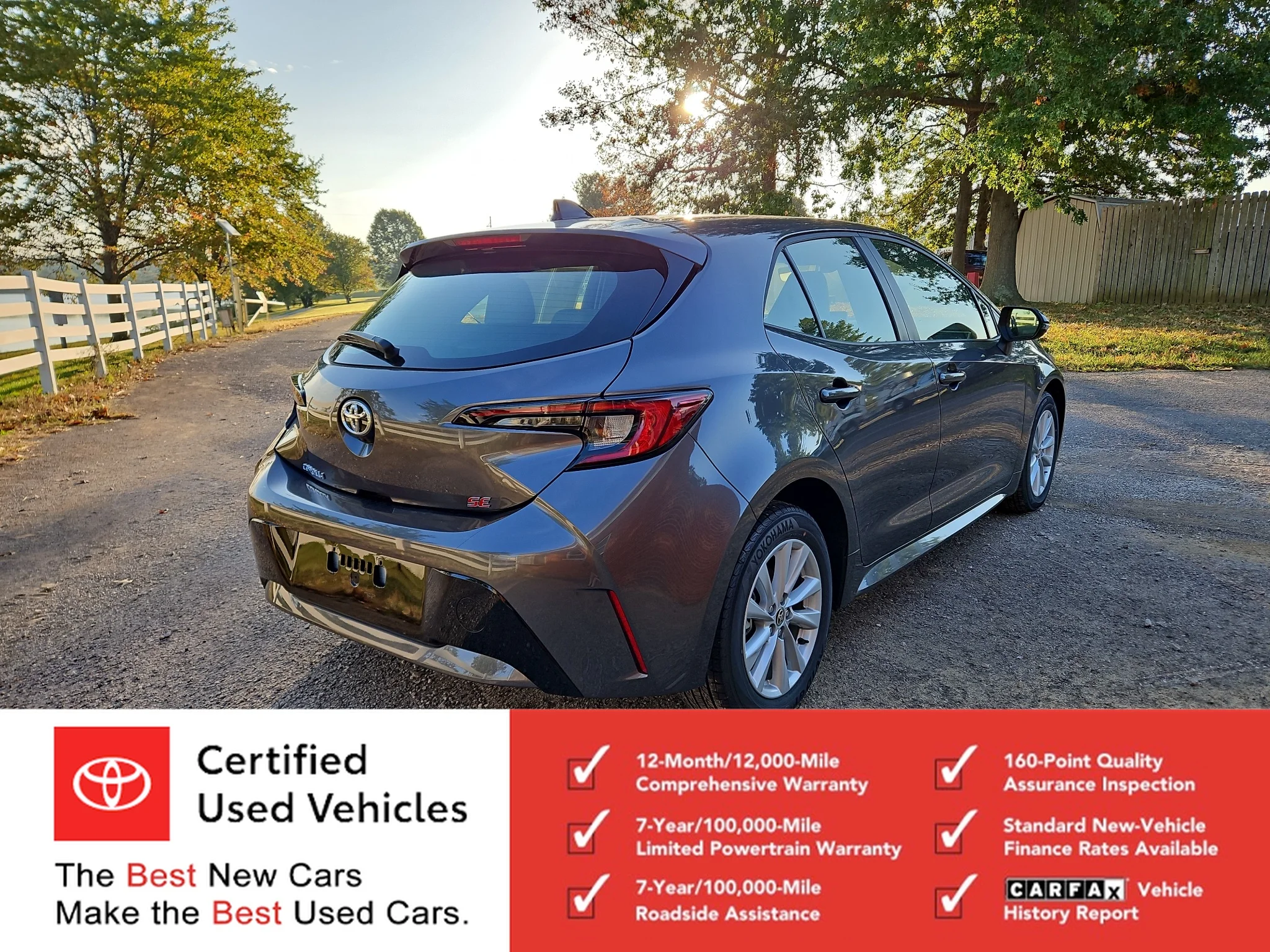 Certified Used 2026 Magnetic Gray Metallic Toyota SE image 3
