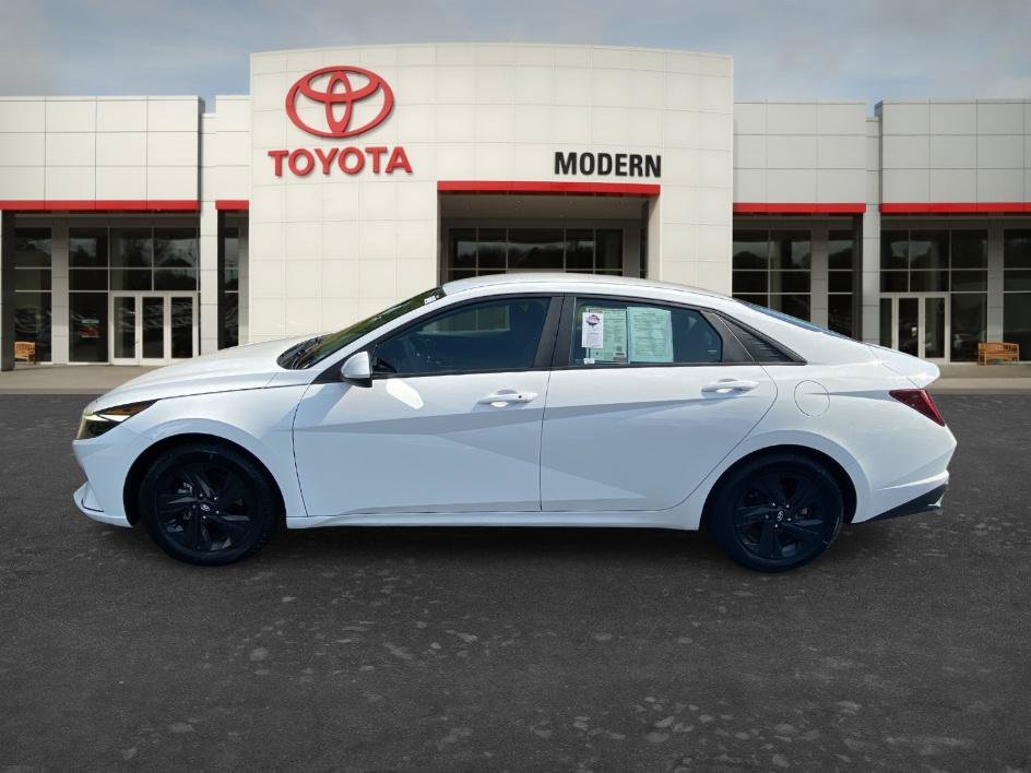Used 2023 Lunar White Hyundai Blue image 7