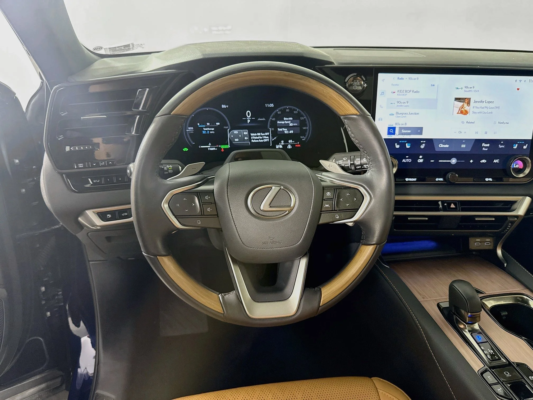Certified Used 2025 Nightfall Mica Lexus 350h Premium Plus image 12