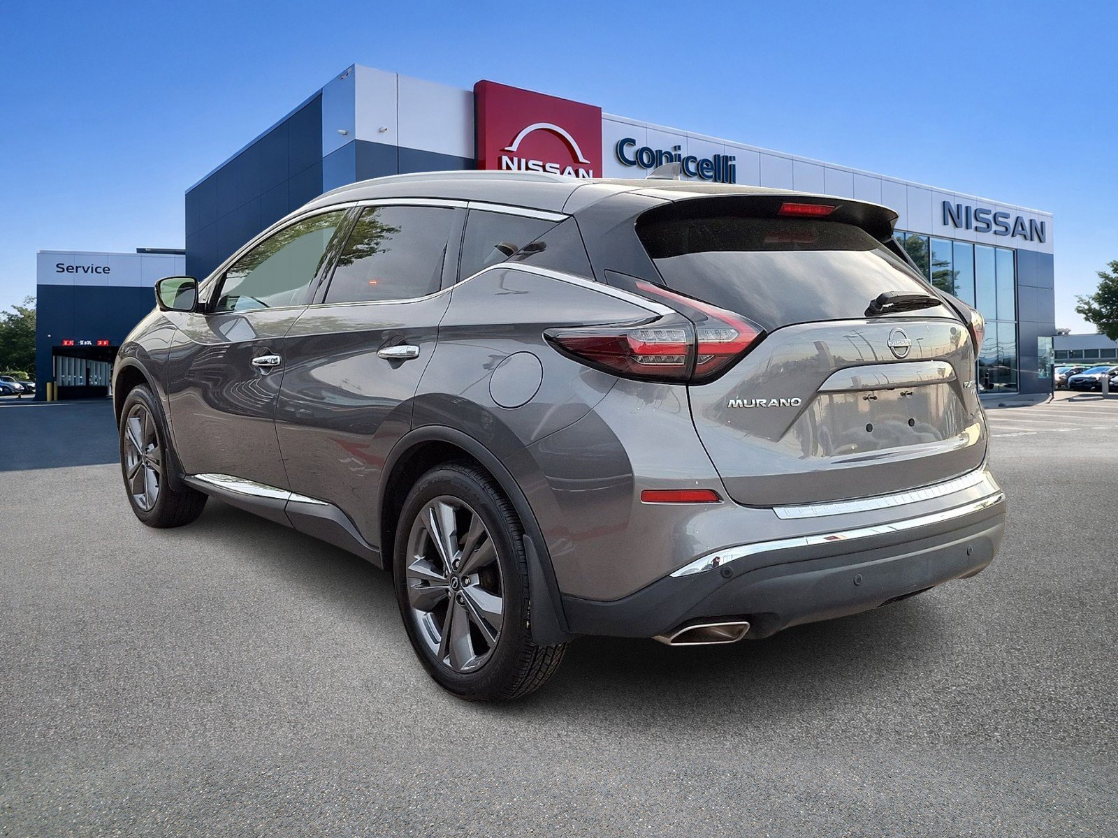 Used 2023 Gun Metallic Nissan Platinum image 3