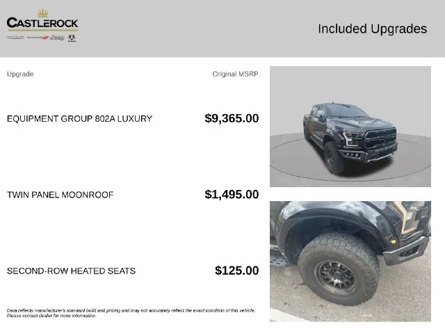 Used 2019 Black Ford Raptor image 4