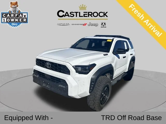 Used 2025 White Toyota TRD Off Road image 1