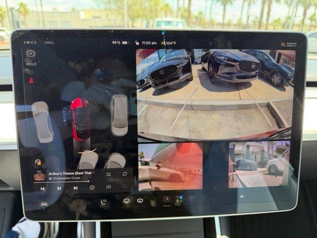 Used 2021 Red Multi-Coat Tesla Performance image 9