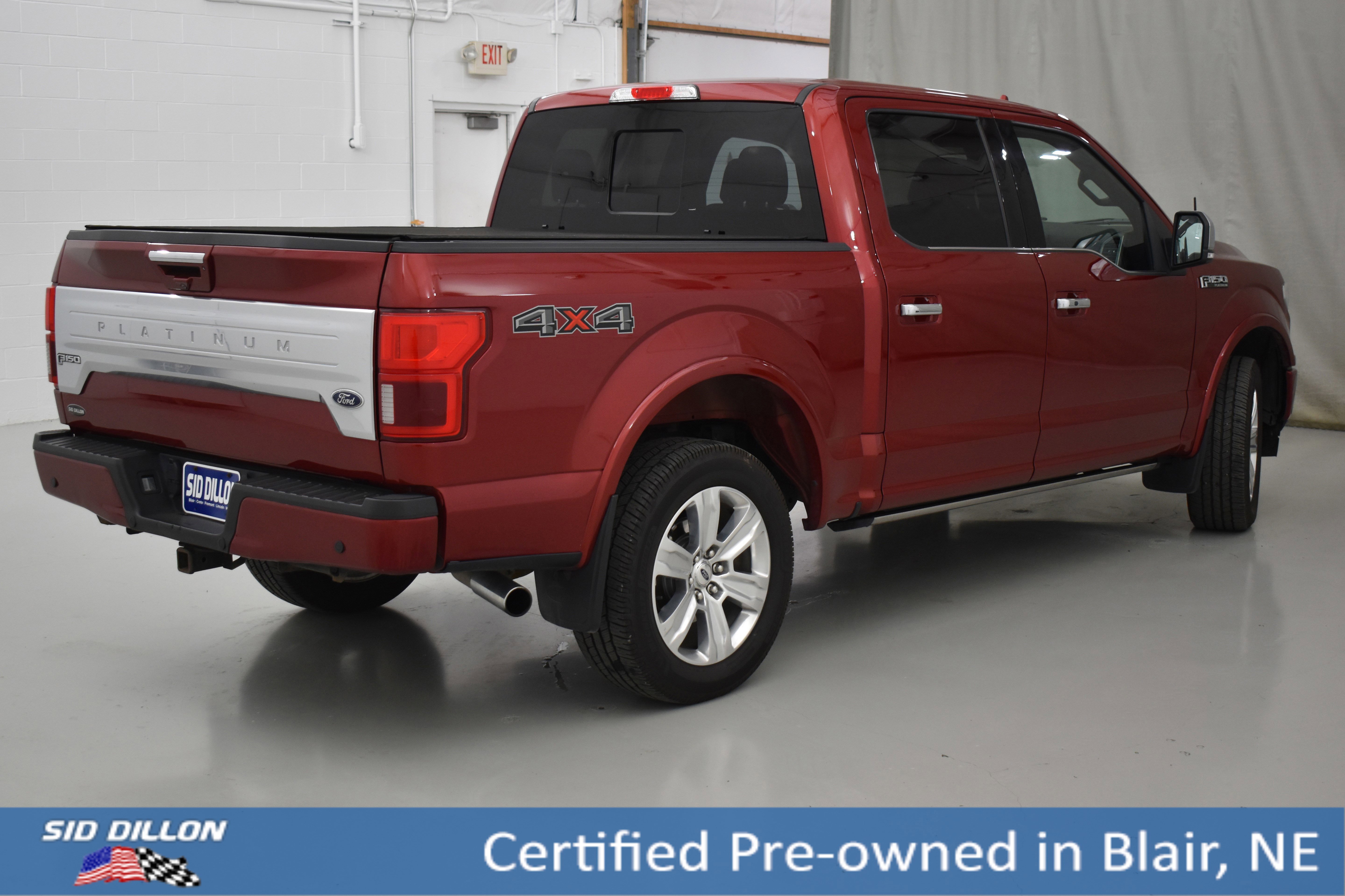 Used 2019 Red Ford Platinum image 13