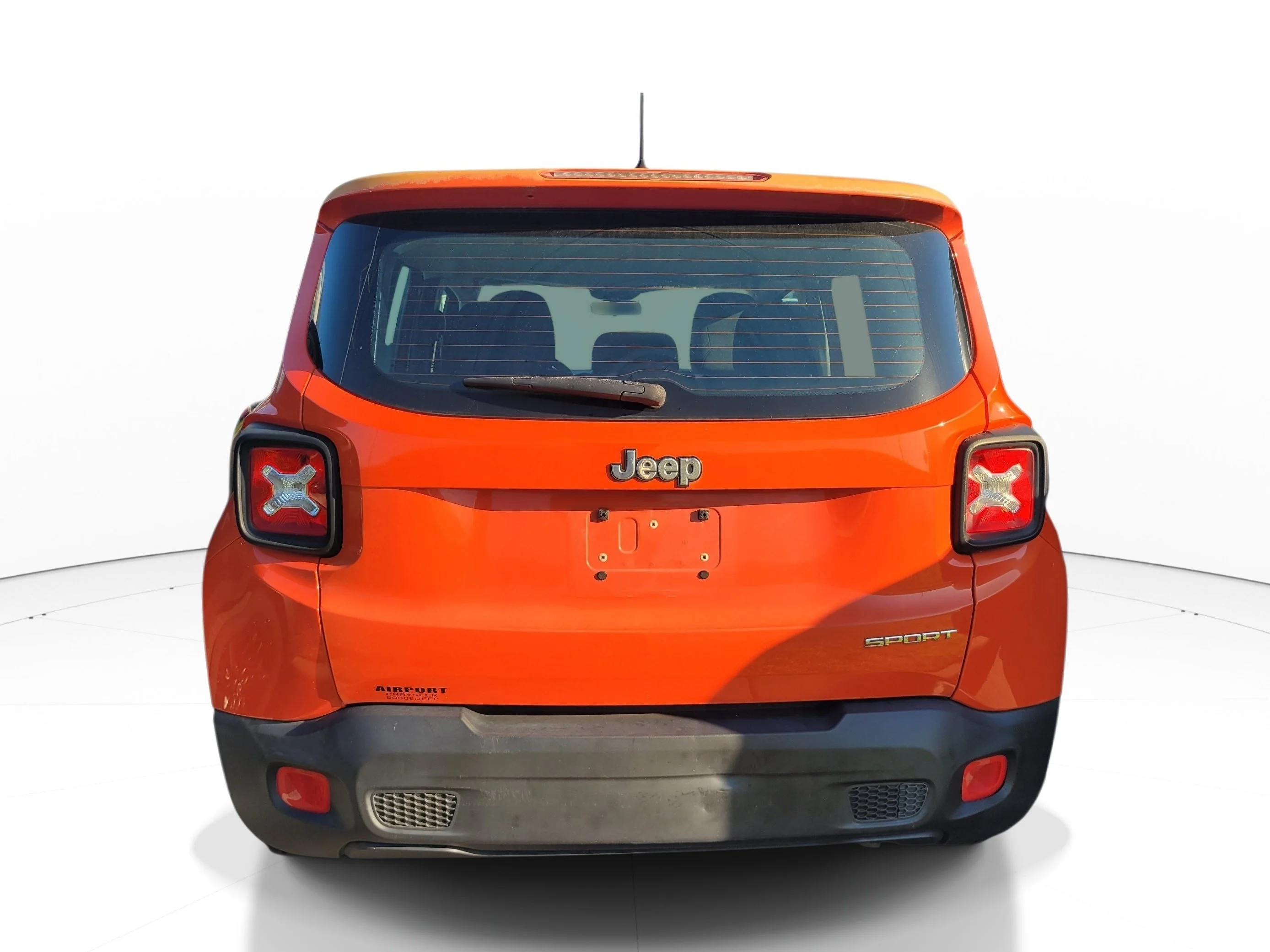 Used 2016 Omaha Orange Jeep Sport image 5