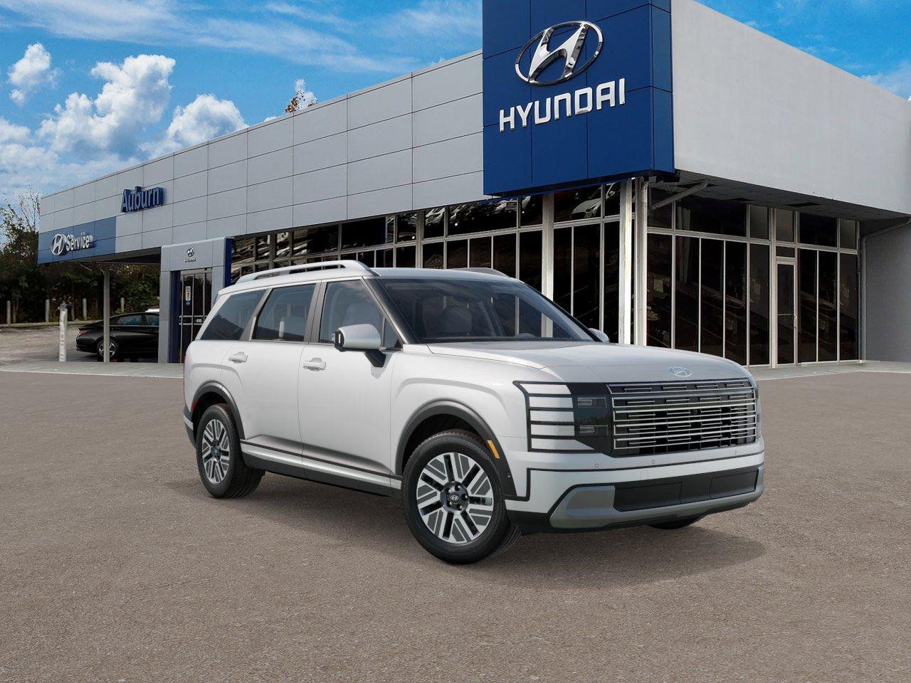 New 2027 White Hyundai Blue SEL Premium 8P image 2