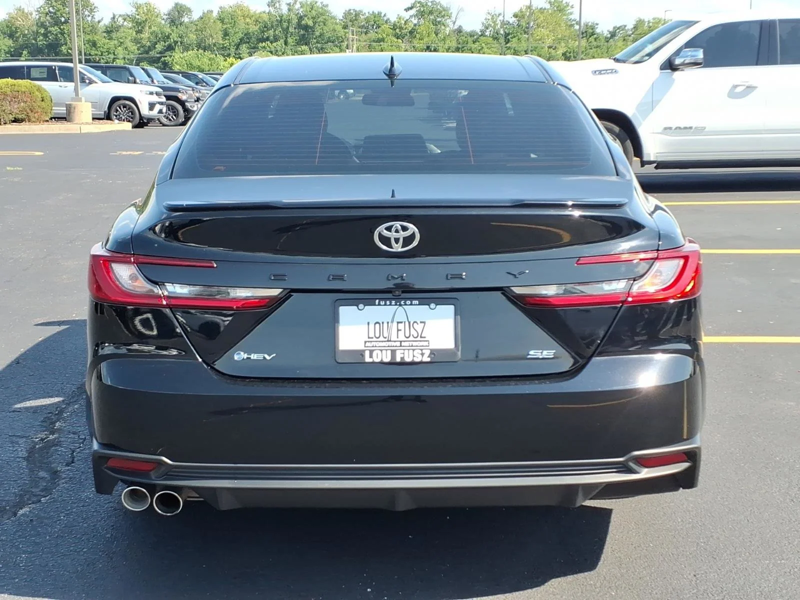 Used 2025 Midnight Black Metallic Toyota SE image 31