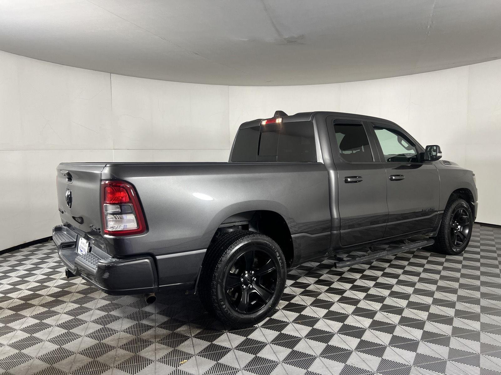 Used 2022 Granite Crystal Metallic Clearcoat Ram Big Horn image 9