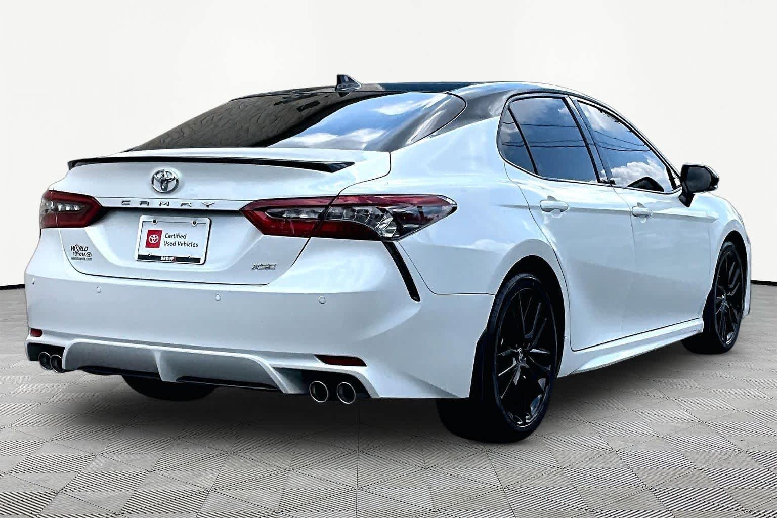 Used 2024 Wind Chill Pearl/Midnight Black Metallic Toyota XSE V6 image 13