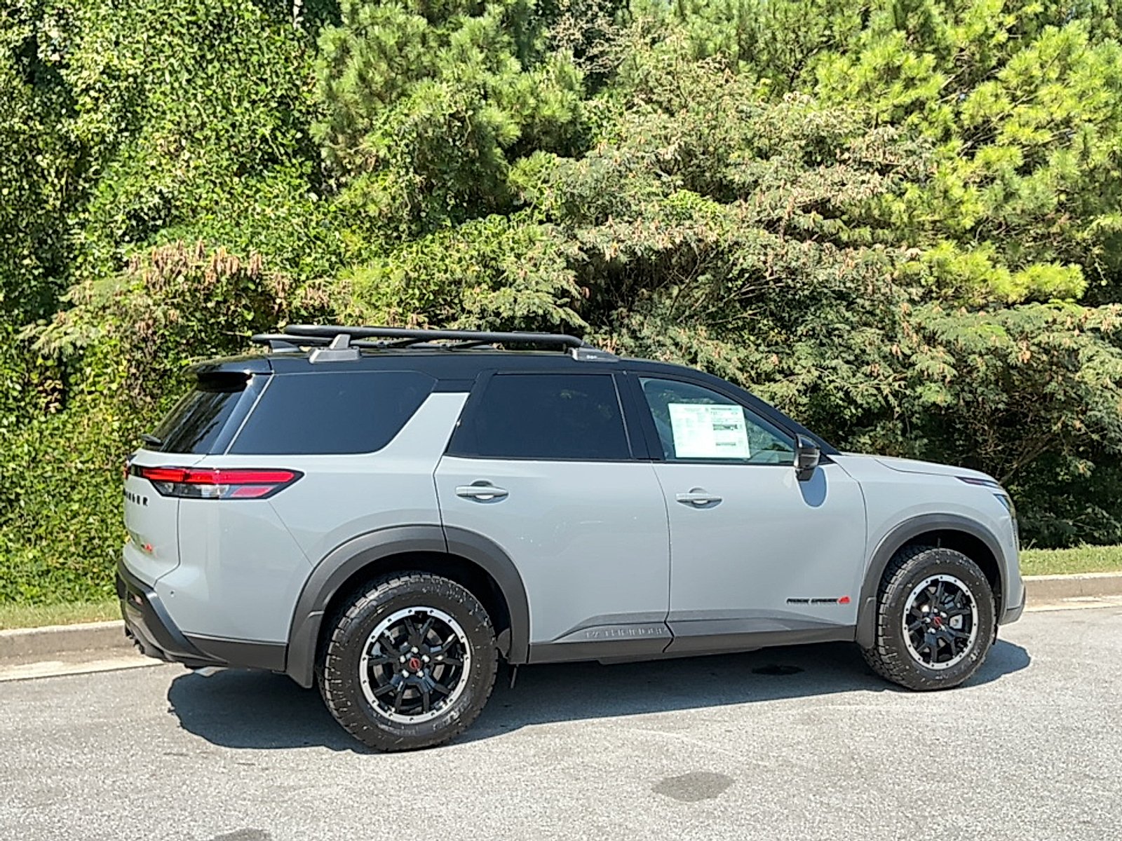 New 2026 Boulder Gray Pearl/Super Black Nissan Rock Creek image 2