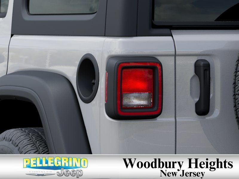 New 2026 Bright White Clear-Coat Exterior Paint Jeep Sport S image 9