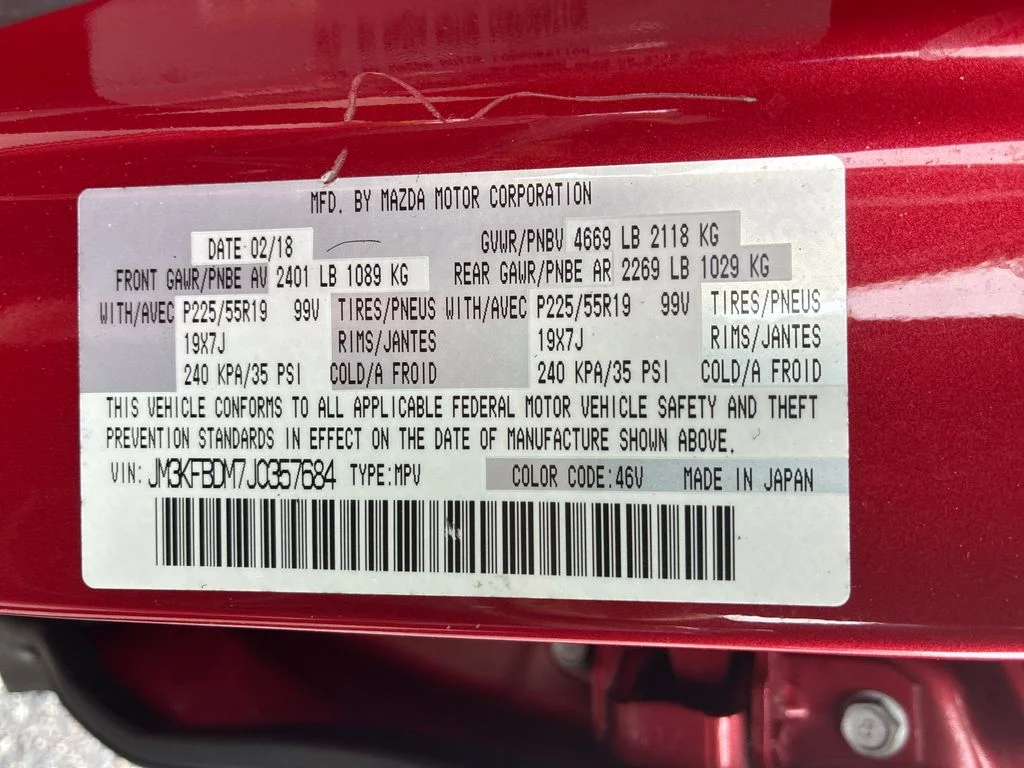 Used 2018 Red Mazda Grand Touring image 30