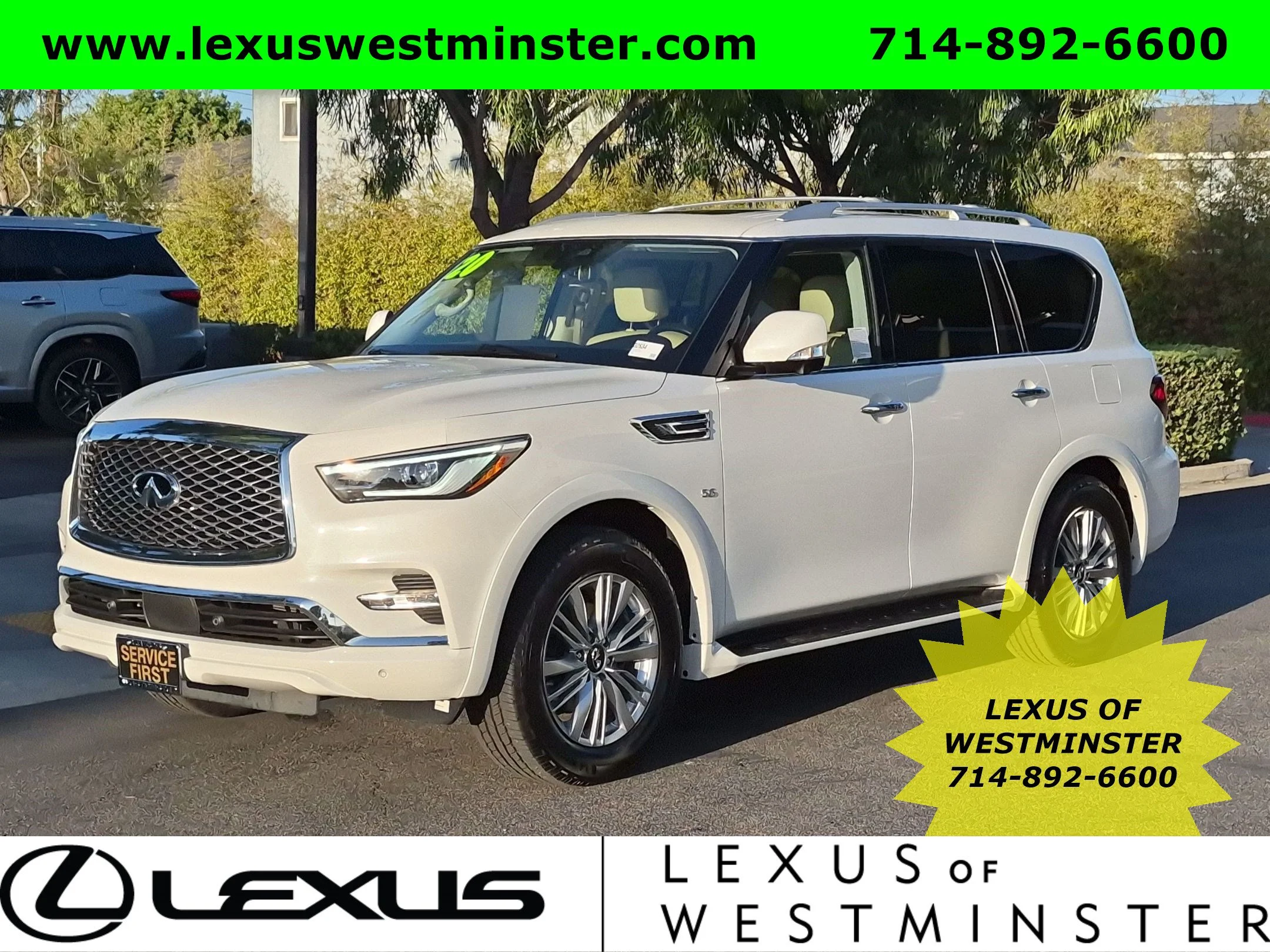 2020 INFINITI QX80