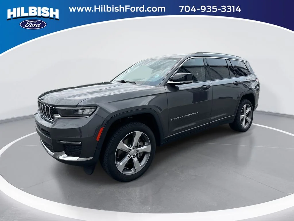 Used 2021 Gray Jeep Limited image 1