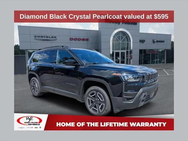 New 2026 Diamond Black Crystal Pearl-Coat Exterior Paint Jeep Laredo image 1