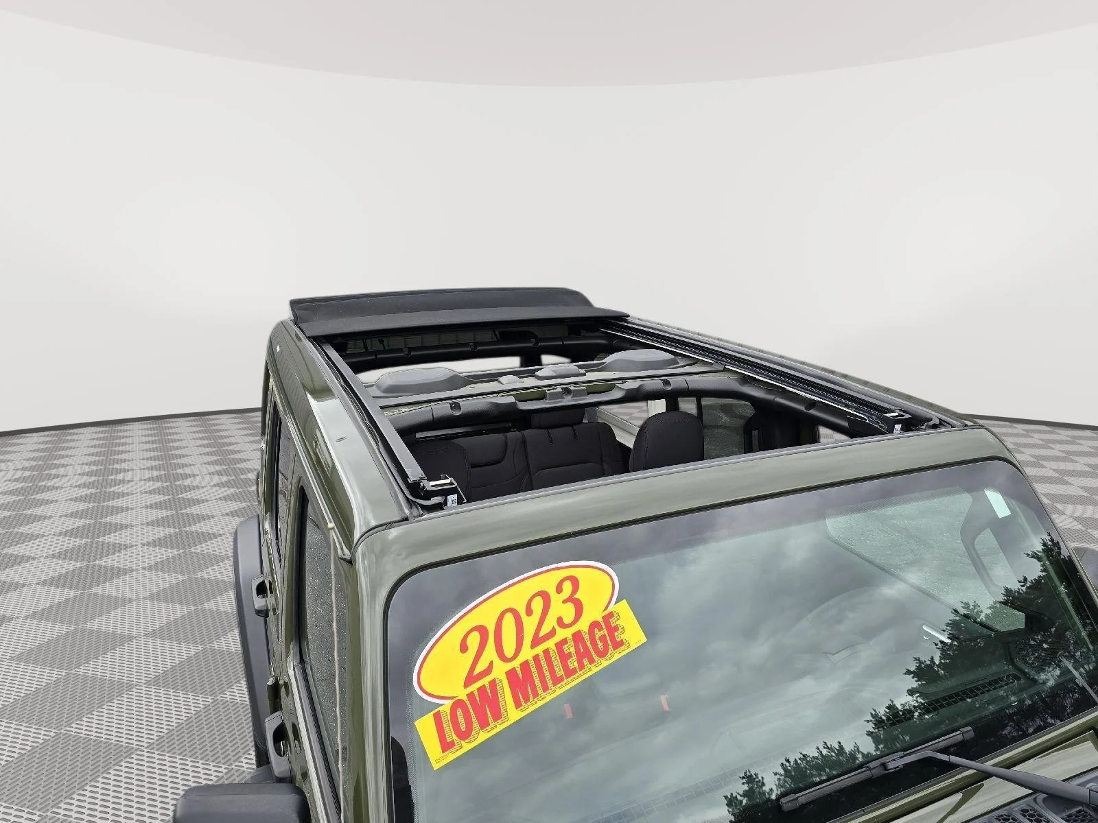 Used 2023 Sarge Green Clearcoat Jeep Sport S image 33