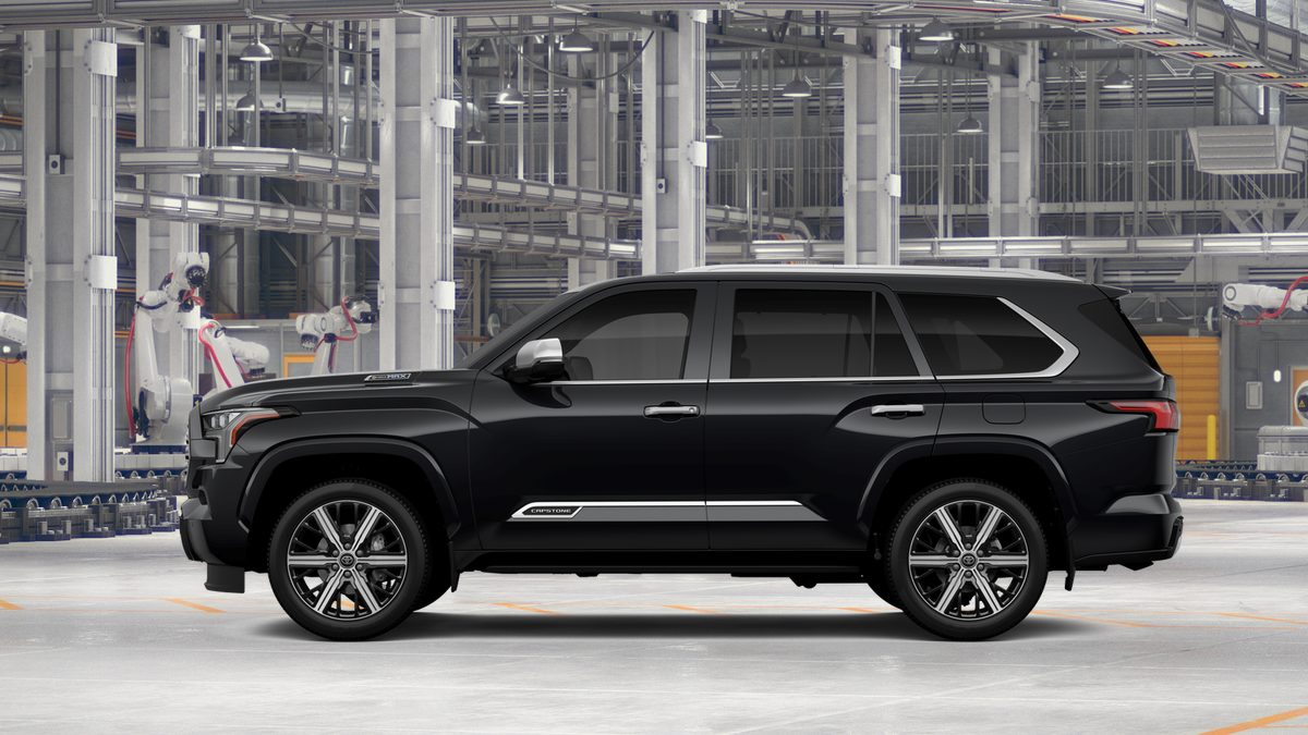 New 2026 Midnight Black Metallic Toyota Capstone image 4