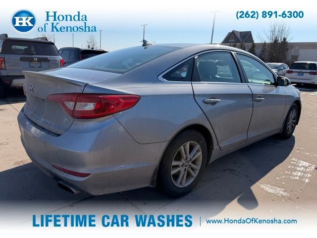 Used 2015 Hyundai Sonata SE with VIN 5NPE24AF7FH210245 for sale in Bristol, WI