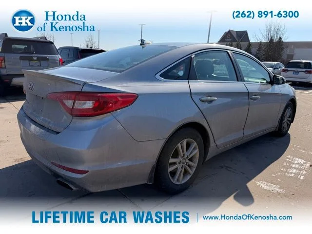 Used 2015 Hyundai Sonata SE with VIN 5NPE24AF7FH210245 for sale in Bristol, WI