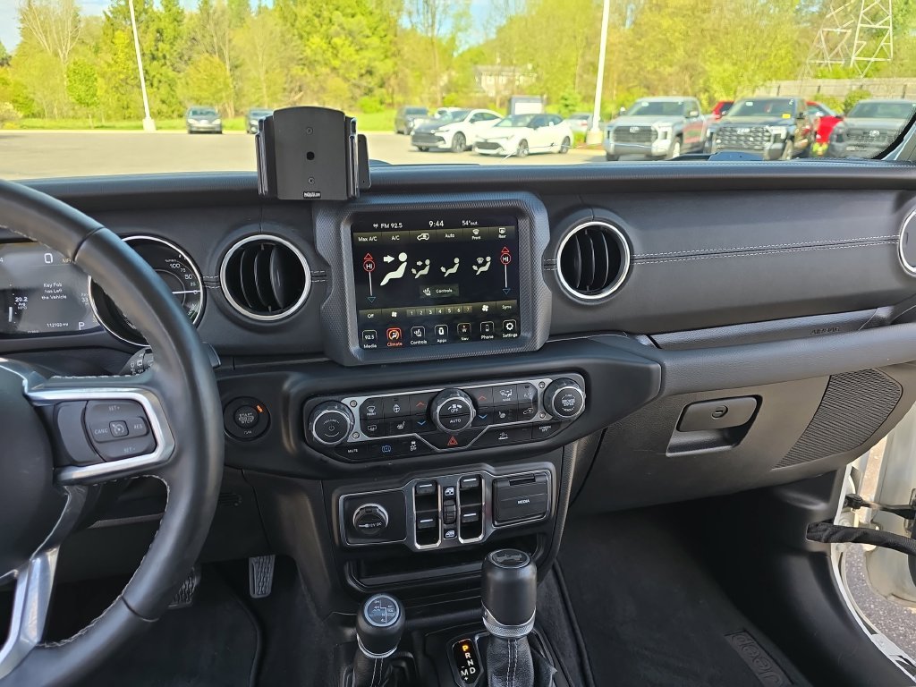 Used 2021 White Jeep Unlimited Sahara 4xe image 21