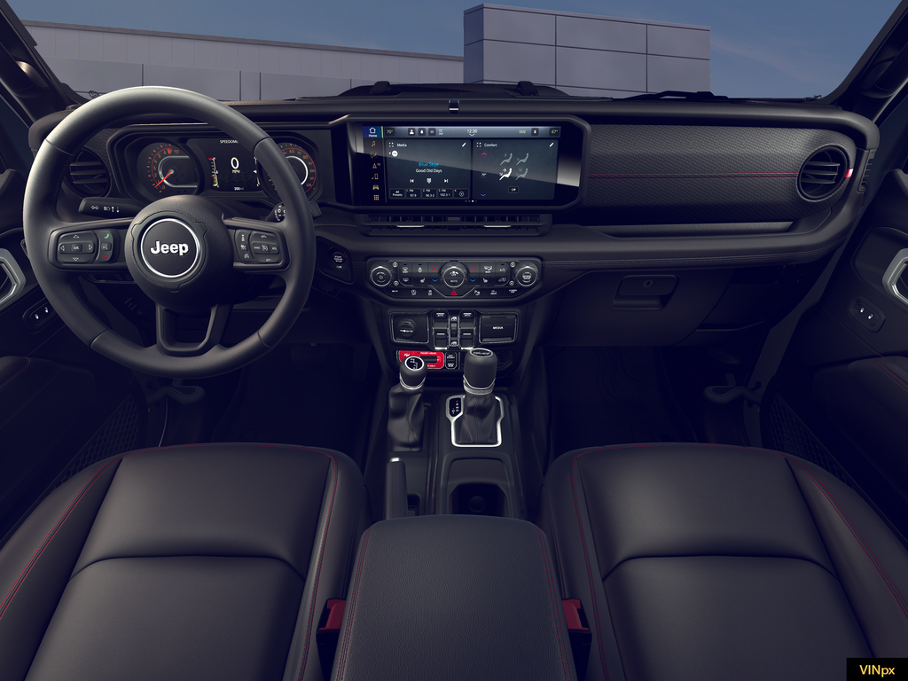 New 2026 Bright White Clear-Coat Exterior Paint Jeep Rubicon X image 18