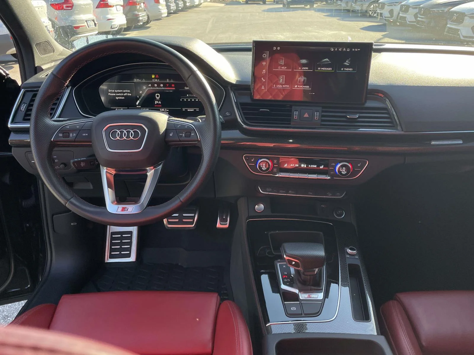 Used 2023 Mythos Black Metallic Audi Premium Plus image 4