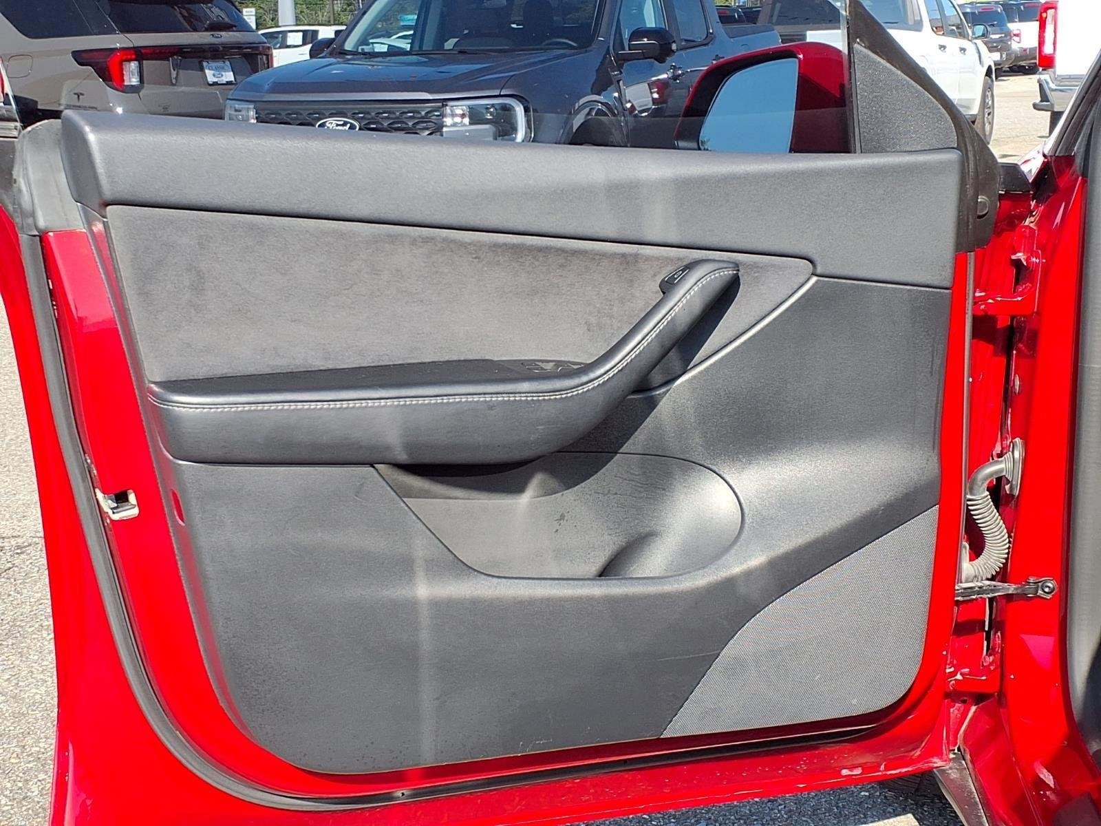 Used 2021 Red Multi-Coat Tesla Long Range image 26