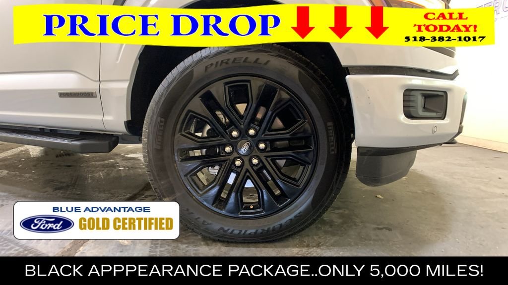 Certified Used 2025 White Metallic Ford XLT image 9